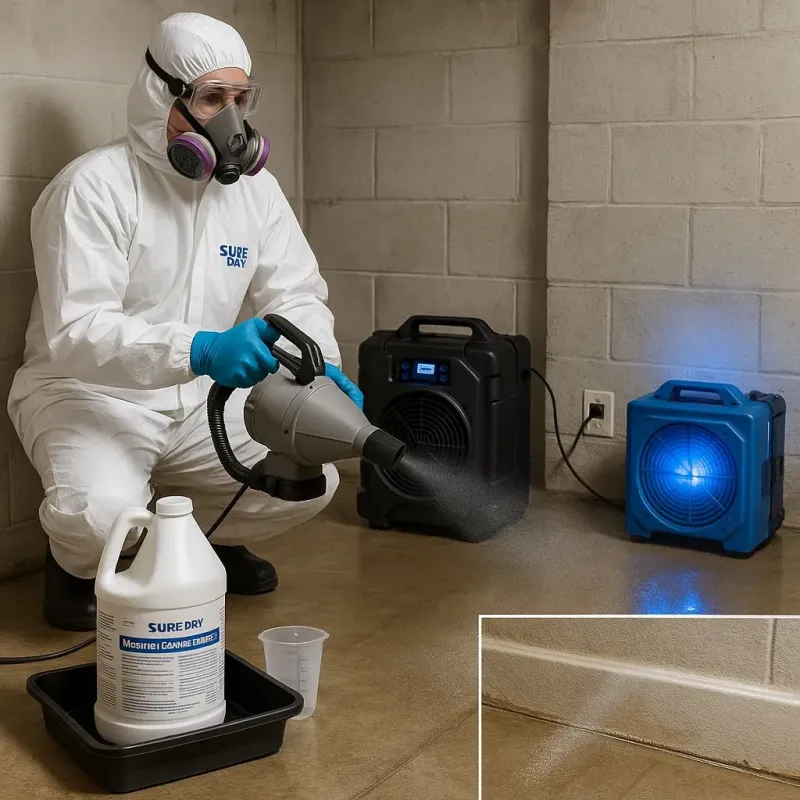 Sanitization and Odor Removal process in Brewster, WA