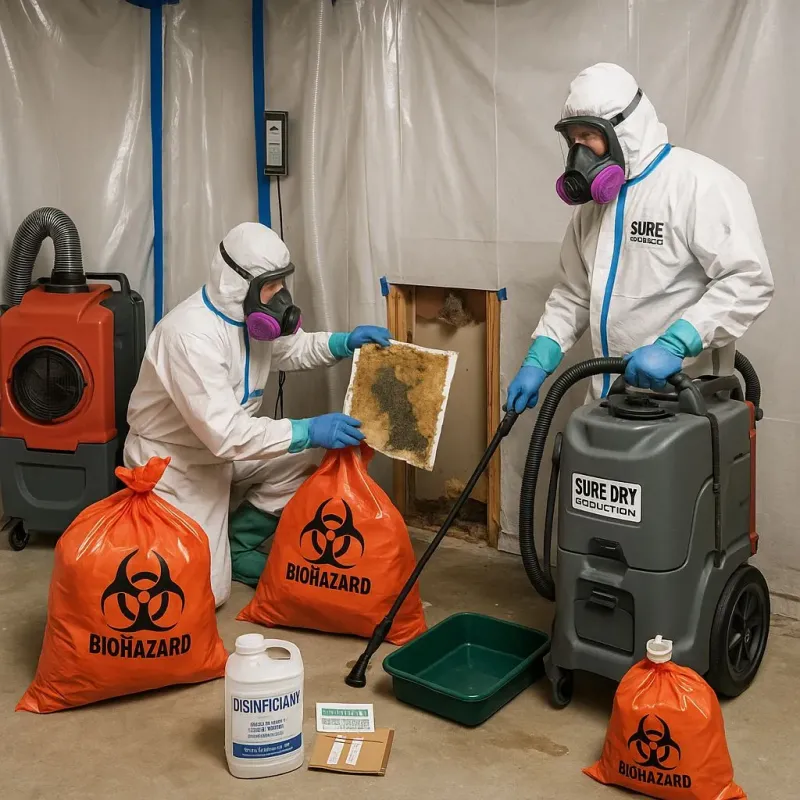 Contaminated Water Handling Protocols process in Brewster, WA